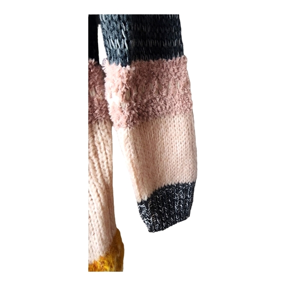 CASLON Sweater/Cardigan Stp Size S, Ivory-Black Multi Cn422434MI - Picture 3 of 9